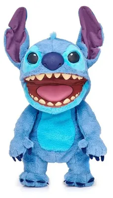 Produktbild von Famosa Real Fx Disney Stitch Puppet Teddybär Blau  Kinder Blau One Size
