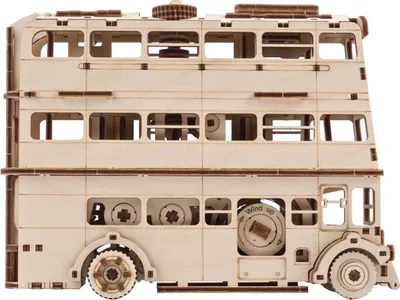 Produktbild von Ugears Der Ritterbus Mechanisches Modell Aus Holz Golden  Golden One Size