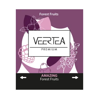 Produktbild von Veertea, Tee Set, Waldfrüchte Früchtetee, 500 Beutel