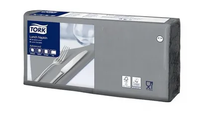 Obrázek produktu pro Ubrousky oběd Tork, šedé, 2 vr., sklad 1/4, 200 ks