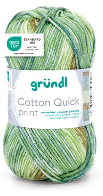 Produktbild von Gründl Baumwolle quick print,50g/125m,100% Baumwolle,Farbverlauf 250