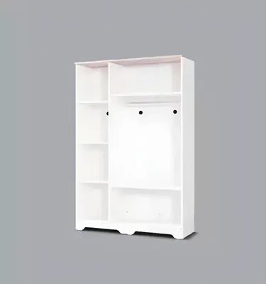 Produktbild von Kleiderschrank weiß holz schränke schlafzimmer möbel design schlafzimmer möbel