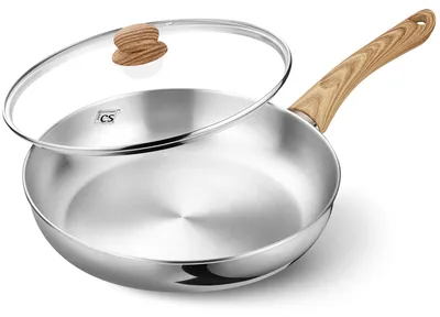 Produktbild von CS KOCHSYSTEME Bratpfanne, 30 cm, Edelstahl