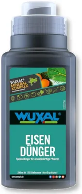 Zdjęcie produktu dla Nawóz WUXAL® Żelazo 250 ml na 62,5 litra wody do nawadniania