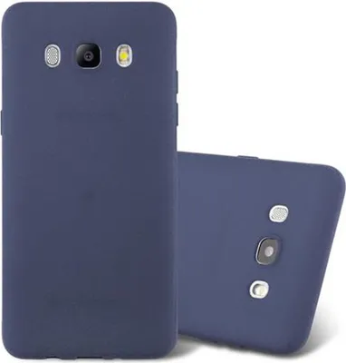 Immagine prodotto di Cadorabo copertura protettiva per Samsung Galaxy J5 2016 caso in blu telefono cellulare TPU Etui Cover Case