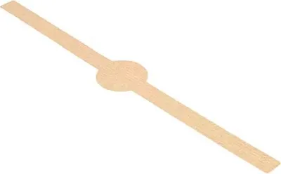 Produktbild von Kraftpapier-Sicherheitsaufkleber 4 x 30 cm 250 Stück.