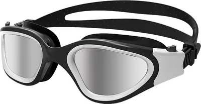 Produktbild von Schwimmbrille für Erwachsene, Anti-Fog UV-Schutzgläser, polarisierte Schwimmbrille, wasserdicht, Silikon, verstellbar, für Männer und Frauen