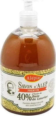 Obrázok produktu pre Aleppo tekuté mydlo 40% vavrínový olej Alepia 500 ml