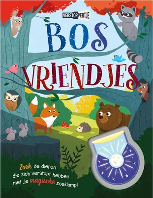 Zdjęcie produktu dla Interactief Zoekboek Bosvriendjes met Zaklamp
