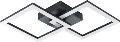 Produktbild von EGLO 74059 LED-Deckenleuchte 525X310 SCHWARZ/WS 4000K'HUERTA-E
