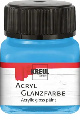 Produktbild von KREUL Acryl Glanzfarbe Himmelblau 20 ml