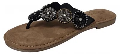 Produktbild von Queens Pantolette Schwarz