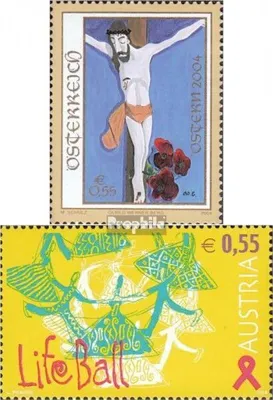 Produktbild von Briefmarken Österreich 2004 Mi 2470,2471 (kompl.Ausg.) gestempelt Berg