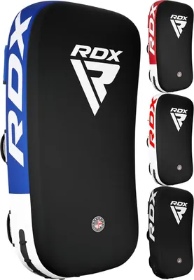 Produktbild von RDX Muay Thai Pad für Training, gebogenes Kickbox-Kick- und Schlagschild, Coaching-Kickboxen, MMA, Kampfsport, Karate, Taekwondo, Schlagen, Fuß