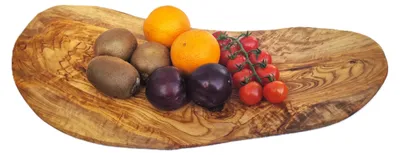 Produktbild von Handgefertigte Olivenholz Obstschale
