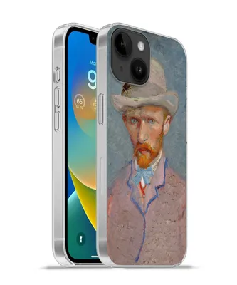 Produktbild von MuchoWow® Handyhülle Schutzhülle Hülle für Apple iPhone 14 - Softcase Selbstporträt - Vincent van Gogh Silikon Softcase Handy Hülle - Mobiltelefonhülle
