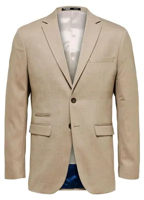 Image de Blazer slim Neil sélectionné Beige 48 Mann Beige 48
