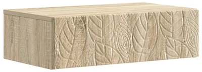 Produktbild von Wandmontierter Beistelltisch Sonoma-Eiche 59 x 34,5 x 17 cm