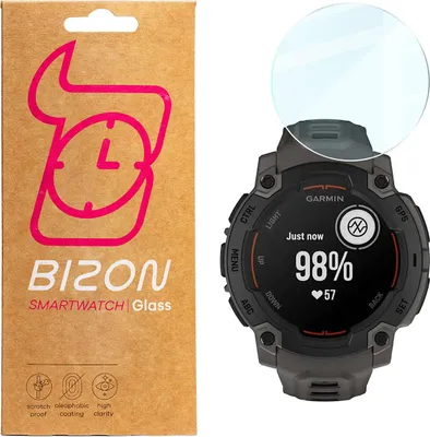 Produktbild von Szkło hartowane na ekran Bizon Glass Watch Clear do Garmin Instinct E 45 mm
