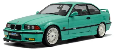 Immagine prodotto di Automodello Solido in scala 1:18 BMW E36 M3 coupé Solido Works verde menta 1991 S1803916