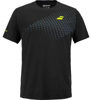 Produktbild von BABOLAT Aero Baumwolle T-Shirt für Herren Schwarz M