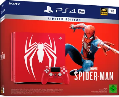 PlayStation®4 1TB PRO Limited Edition + Marvel's Spider-Man