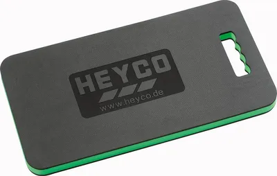 Produktbild von HEYCO Kniebrett schwarz / grün (B)480 mm