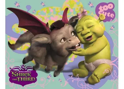 Productafbeelding van SHREK 3 - Te schattig - 40x50 cm - Poster