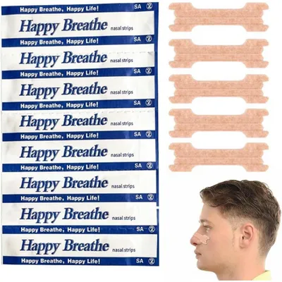 Obrázok produktu pre Náplasti proti chrápaniu, 200 kusov, veľkosť L (66 x 19 mm)