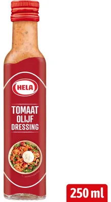 Produktbild von Hela Tomaat-Olijf Dressing 250 ml – Aromatische Tomaten-Oliven Sauce