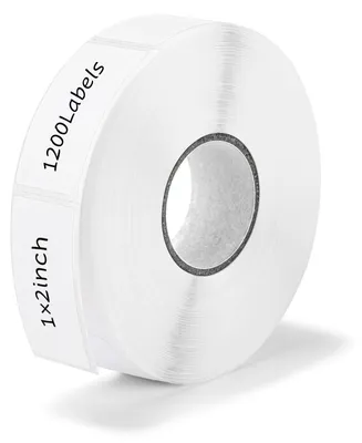 Obrázok produktu pre 1200 kusov vodotesných a olejodolných samolepiacich štítkov, rozmer 25 x 50 mm