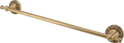 Image de Porte-serviettes de salle de bain 19.7in Copper Sturdy Elegant Retro Style Hand Towel Holder with Screws Hex Wrench for Home Kitchen Antique
