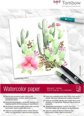 Produktbild von Tombow | Aquarellblock "Watercolour Paper"