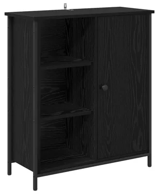 Immagine prodotto di Credenza Rovere Nero 70 x 30 x 80 cm Legno multistrato