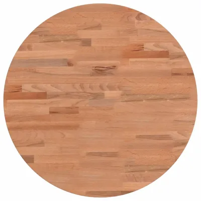 Immagine prodotto di Piano per Tavolo Ø50x2,5 cm Rotondo in Legno Massello di Faggio