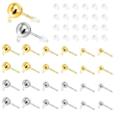 Produktbild von 48 Ohrstecker aus Sterlingsilber für Schmuck