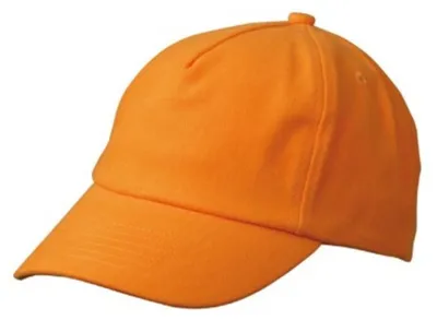 Obrázok produktu pre Myrtle Beach – čiapka s 5 segmentmi pre deti LT1087 (jednotná veľkosť) (oranžová)