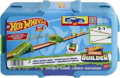 Produktbild von Hot Wheels Track Builder Toxic Jump Pack