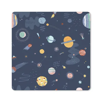 Produktbild von MuchoWow® Mauspad Mousepad Kinder - Muster - Raum 30x30 cm - Mousepads - Maus Mat - Pad - Mausunterlage - Gaming