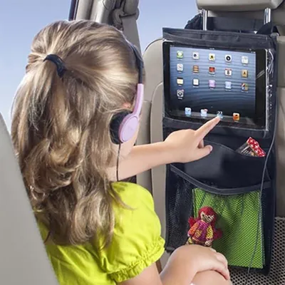 Produktbild von CHENGZI Auto-Tablet-Halterung für Rücksitz, Schwarz