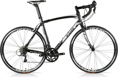 Produktbild von 28 Zoll Alu Rennrad Wizard Spark 2.5 Shimano Claris 16 Gang Rh 46cm weiss schwarz