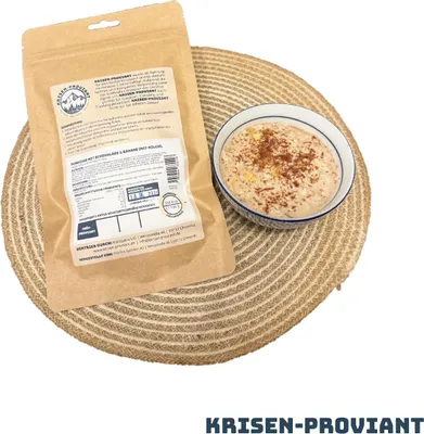 Produktbild von Krisen-Proviant - Porridge mit Schoko-Banane inkl. Milch Notvorrat 5 Jahre MHD
