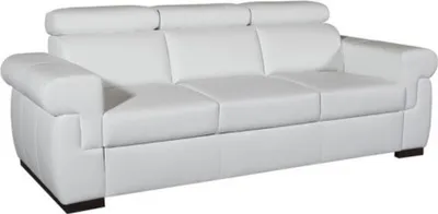 Produktbild von Sofa 3 Sitzer Design Sofas Polster Couchen 100% Leder Relax Moderne Dreisitzer