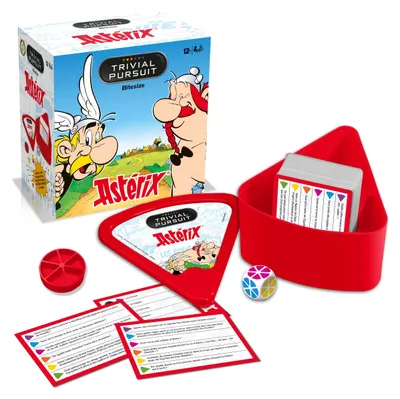 Produktbild von Trivial Pursuit Asterix Brettspiel mit 600 Fragen für gesellige Abende