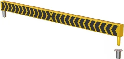 Produktbild von Bull's Oche System Steel Yellow Printed