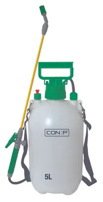 Produktbild von Con:P Drucksprüher 5,0 l mit verstellbarer Düse, Dosiertaste und 130 cm Schlauch