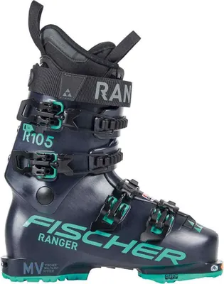 Image de Chaussures de ski alpin Fischer Ranger 105 Gw Dyn pour femme, bleu, taille 25,5, pour femme, bleu, taille 25,5