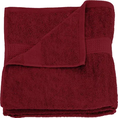 Produktbild von Handtuch bordeaux weinrot 50x100 cm Baumwolle schnelltrocknend Frottee