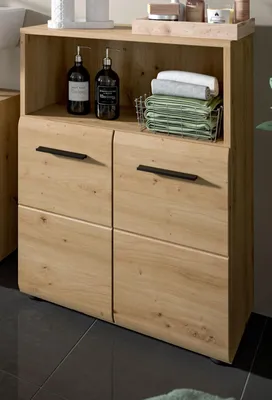 Produktbild von Badezimmer Kommode "Cover" in Artisan Eiche Badkommode 60 x 80 cm