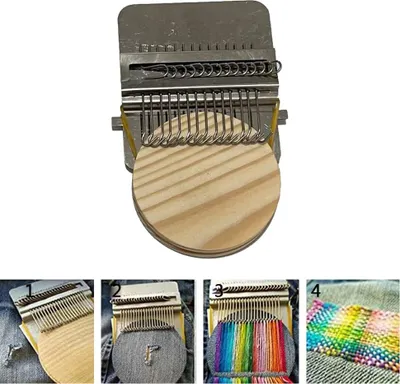 Produktbild von Famanu Strickmaschine für DIY - Vlechten und Patchen für Hüte, Taschen, Socken und mehr